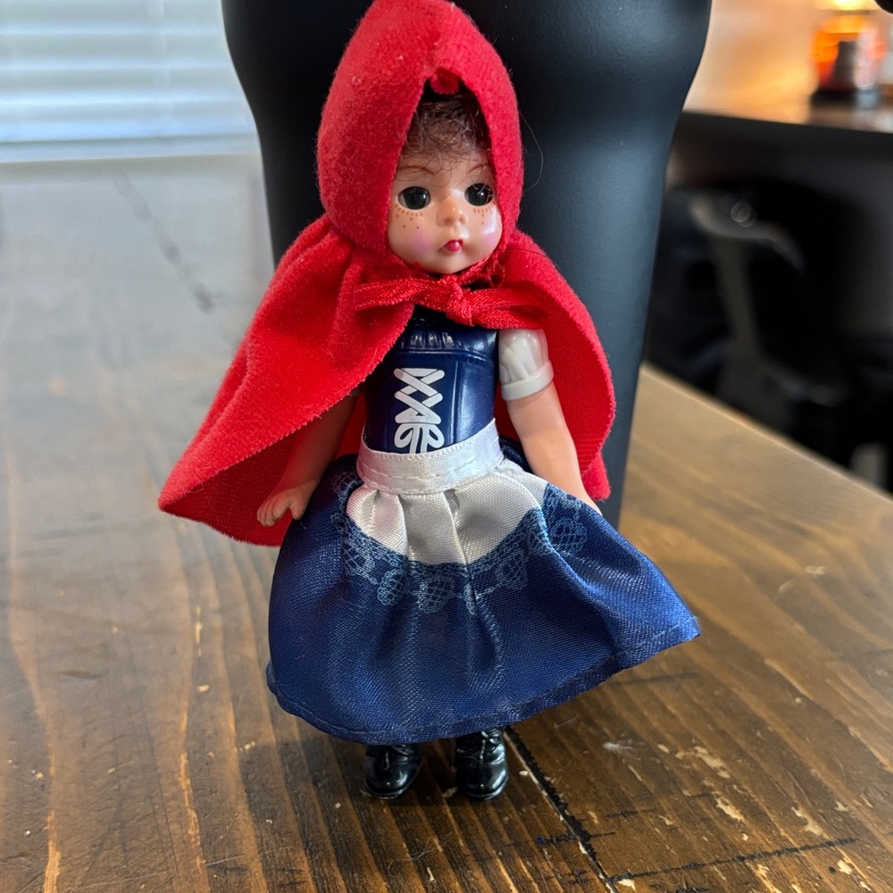 Little Red Riding Hood with Blue Dress